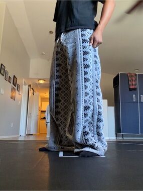 Up cycled baggy pajama sweats made by me
